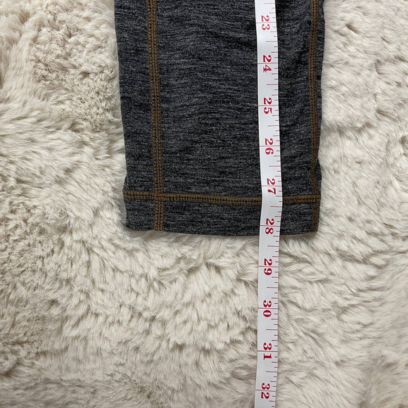 ATHLETA Women's Capri Cropped Workout Leggings Elastic Waist Gray Size S - Picture 6 of 6